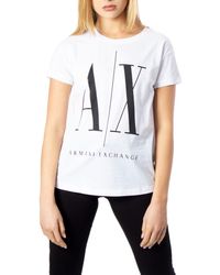 womens armani exchange t shirt