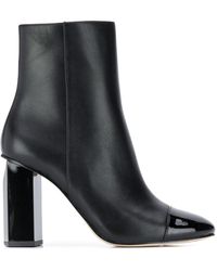 michael michael kors kincaid leather ankle boot