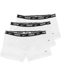Nike Andere materialien badeboxer - Weiß
