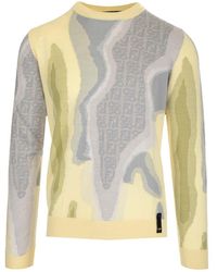 Fendi Andere materialien sweater - Mehrfarbig