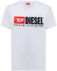 DIESEL - Andere materialien t-shirt - Lyst