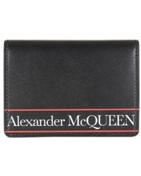 Alexander McQueen - Andere materialien brieftaschen - Lyst