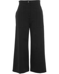 Pinko Other Materials Trousers - Black