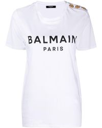 Damen-T-Shirts von Balmain | Online-Schlussverkauf – Bis zu 50% Rabatt |  Lyst CH