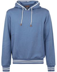 Eleventy Baumwolle sweatshirt - Blau