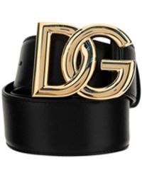 Dolce & Gabbana Andere materialien gürtel - Schwarz