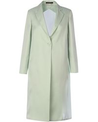 Max Mara Silk Coat - Green