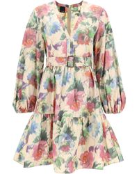 Pinko BAUMWOLLE KLEID - Grün