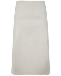 P.A.R.O.S.H. Damen andere materialien jeans - Weiß