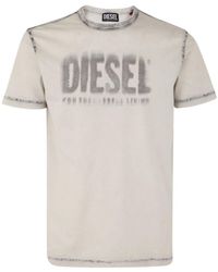 DIESEL Baumwolle t-shirt - Weiß