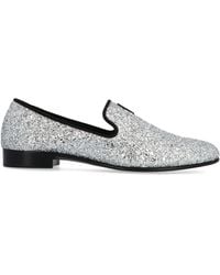 Giuseppe Zanotti Glitter Design Loafers - Metallic