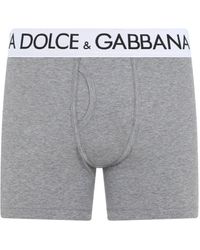 Dolce & Gabbana Herren andere materialien boxershort - Grau