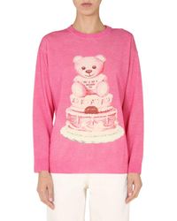 Damen Pullover und Strickwaren Moschino Pullover und Strickwaren Moschino Wolle Andere materialien sweater in Pink 