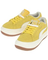 Yellow PUMA Sneakers for Women | Lyst