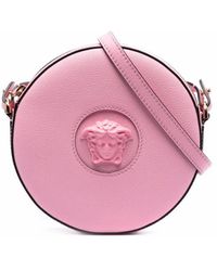 Versace Umhängetasche mit Medusa - Pink