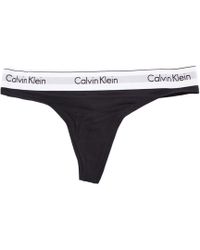 Calvin Klein Black Cotton Brief