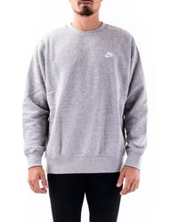 Nike Baumwolle sweatshirt - Grau