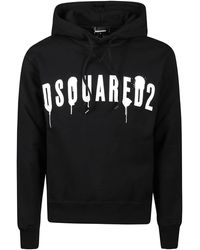 DSquared² Baumwolle sweatshirt - Schwarz