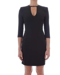 Pinko Black Polyester Dress