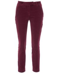 Dondup Andere materialien hose - Lila