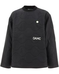 OAMC Andere materialien sweatshirt - Schwarz