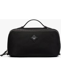 MCM - Ottomar Toiletry Bag In Econyl And Leather - Lyst