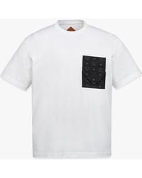 MCM - Monogram Patch Pocket T-shirt - Lyst
