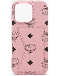 MCM - Iphone 16 Pro Case In Visetos - Lyst