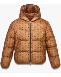 MCM - Monogram Ripstop Nylon Puffer Jacket - Lyst