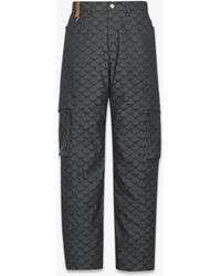 MCM - Pants In Lauretos Jacquard - Lyst