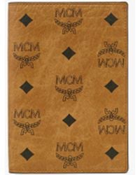 MCM - Ottomar Passport Holder In Visetos - Lyst