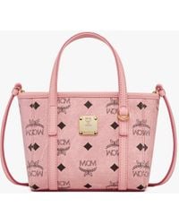 MCM - Toni Top-zip Shopper In Visetos - Lyst