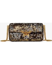 MCM - Himmel Sequin Shoulder Bag - Lyst