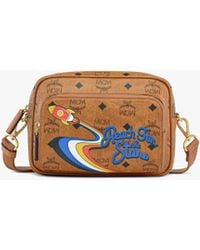 MCM - Aren Crossbody In Rocket Visetos - Lyst