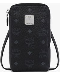 MCM - Aren Phone Pouch In Visetos - Lyst