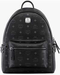 MCM - Stark Side Studs Backpack In Visetos - Lyst