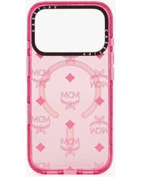MCM - Iphone 17 Pro X Casetify Monogram Impact Iphone Case - Lyst