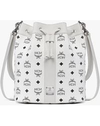 MCM - Dessau Drawstring Bag In Visetos - Lyst