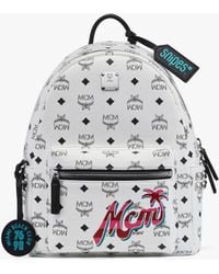 MCM - X Snipes Stark Side Studs Backpack In Visetos - Lyst