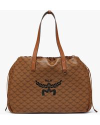 MCM - Himmel Drawstring Tote In Lauretos - Lyst