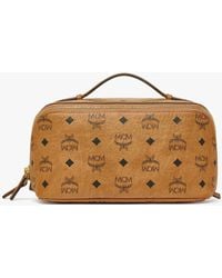 MCM - Ottomar Toiletry Bag In Visetos - Lyst