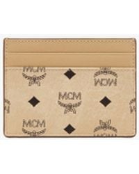 MCM - Aren Card Case In Visetos - Lyst