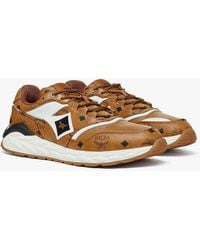 MCM - Skywander Sneakers In Visetos - Lyst