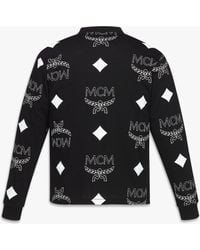 MCM - Phenomenon+ Monogram Print Long Sleeve T-shirt - Lyst