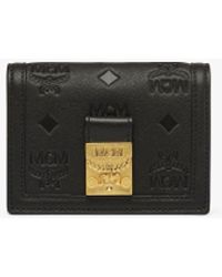 MCM - Tracy Wallet In Embossed Monogram Leather - Lyst