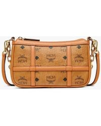 MCM - Aren Shoulder Bag In Visetos - Lyst