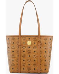 MCM - Toni Top-zip Shopper In Visetos - Lyst