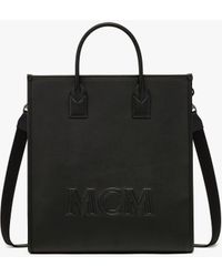 MCM - Klassik Tote In Spanish Calf Leather - Lyst
