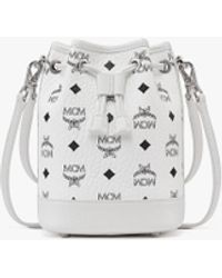 MCM Essential Drawstring Bag in Monogram Leather With Dust Bag $825+ Tax