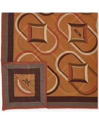 MCM - Diamond Monogram Wool Shawl - Lyst